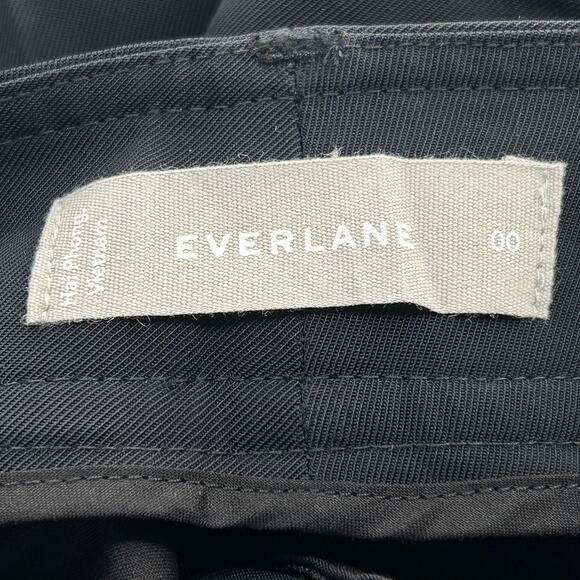 Everlane Japanese GoWeave Way-High Tapered Pant Black Women 6 NWT - Picture 6 of 14
